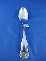 19. Southern Coin Silver Spoon D.E. Nichols